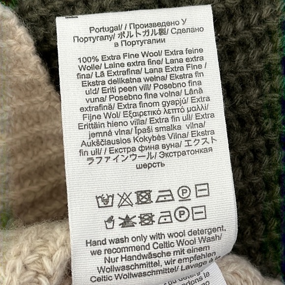 Celtic & Co. Sweater Colourblock Turtleneck Size L - Picture 12 of 13